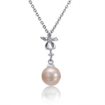 Pearl Jasmine Flower Pendant Pendant Island by Koa Nani Pink Freshwater Pearl