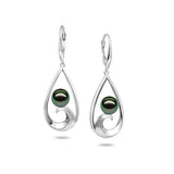 Pearl Kai Teardrop Earrings Earrings Island by Koa Nani Tahitian Pearl