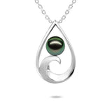 Pearl Kai Teardrop Pendant Pendant Island by Koa Nani Tahitian Pearl