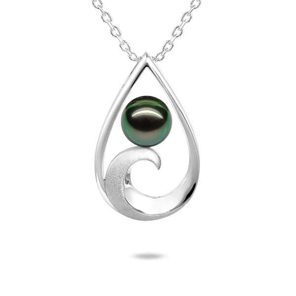 Pearl Kai Teardrop Pendant Pendant Island by Koa Nani Tahitian Pearl