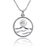 Pearl Ocean Horizon Pendant Pendant Island by Koa Nani Freshwater Pearl