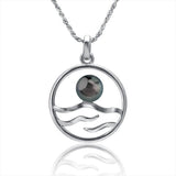 Pearl Ocean Horizon Pendant Pendant Island by Koa Nani Tahitian Pearl
