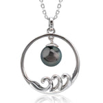 Pearl Ocean Tides Pendant Pendant Island by Koa Nani Tahitian Pearl