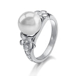 Pearl Plumeria Garden Ring Ring Island by Koa Nani 5.0 Freshwater Pearl