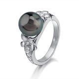Pearl Plumeria Garden Ring Ring Island by Koa Nani 5.0 Tahitian Pearl
