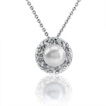 Pearl Royal Plumeria Pendant Pendant Island by Koa Nani Freshwater Pearl