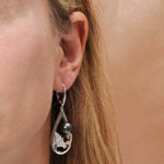 Pearl Stingray Teardrop Earrings Earrings Island by Koa Nani