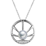 Pearl Sun Beams Eternity Pendant Pendant Island by Koa Nani Freshwater Pearl