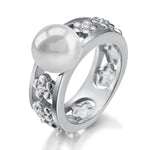 Pearl Uki Uki Lei Ring Ring Island by Koa Nani 5.0 Freshwater Pearl