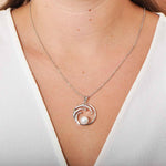 Pearl Wave of Love Pendant Pendant Island by Koa Nani