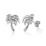 Queen Palm Tree Earrings Earrings Island by Koa Nani