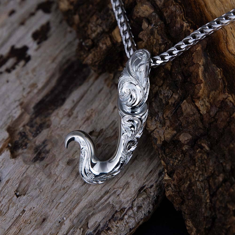 Zephy Fishhook Pendant Pendant Island by Koa Nani