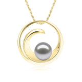 Pearl Wave Pendant
