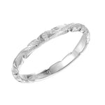 Ailani Engraved Scroll Ring Ring Island by Koa Nani Sterling Silver 3 