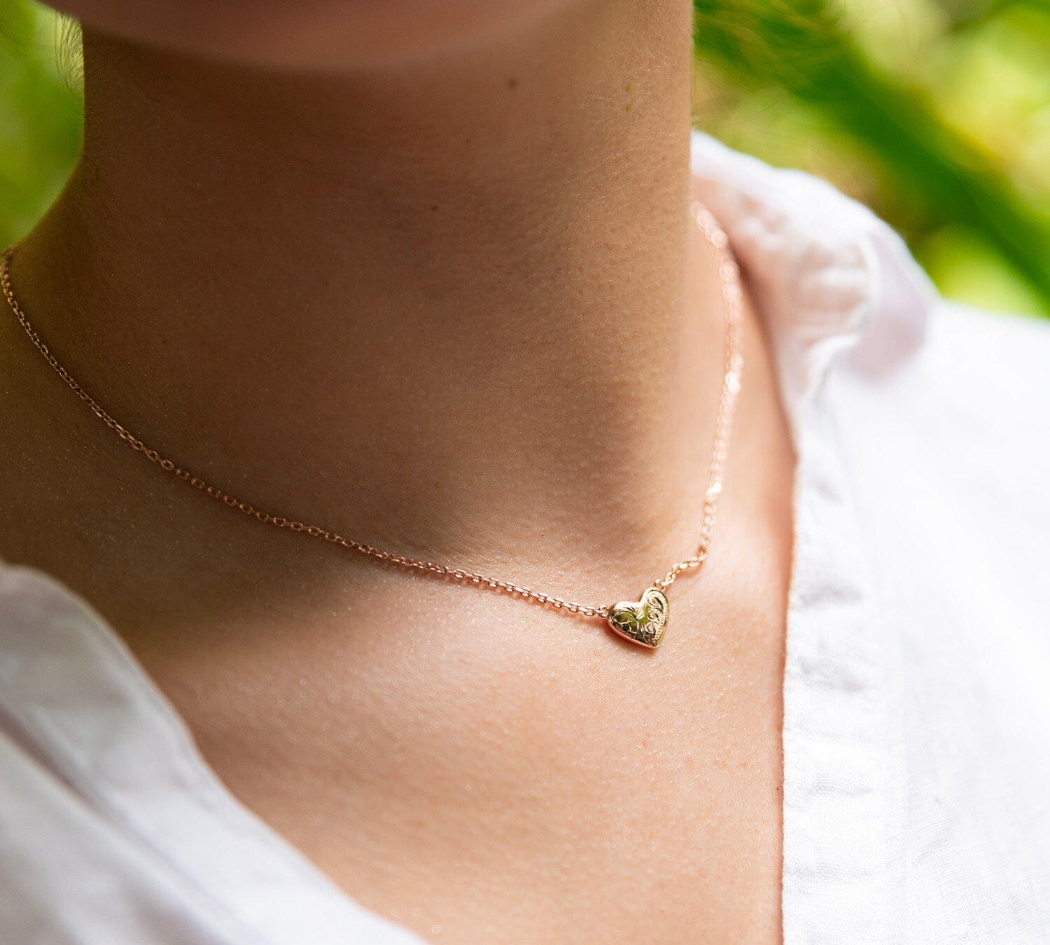 Aimi Heart Necklace Necklace Island by Koa Nani 