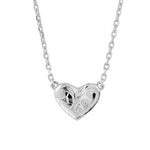 Aimi Heart Necklace Necklace Island by Koa Nani Sterling Silver 