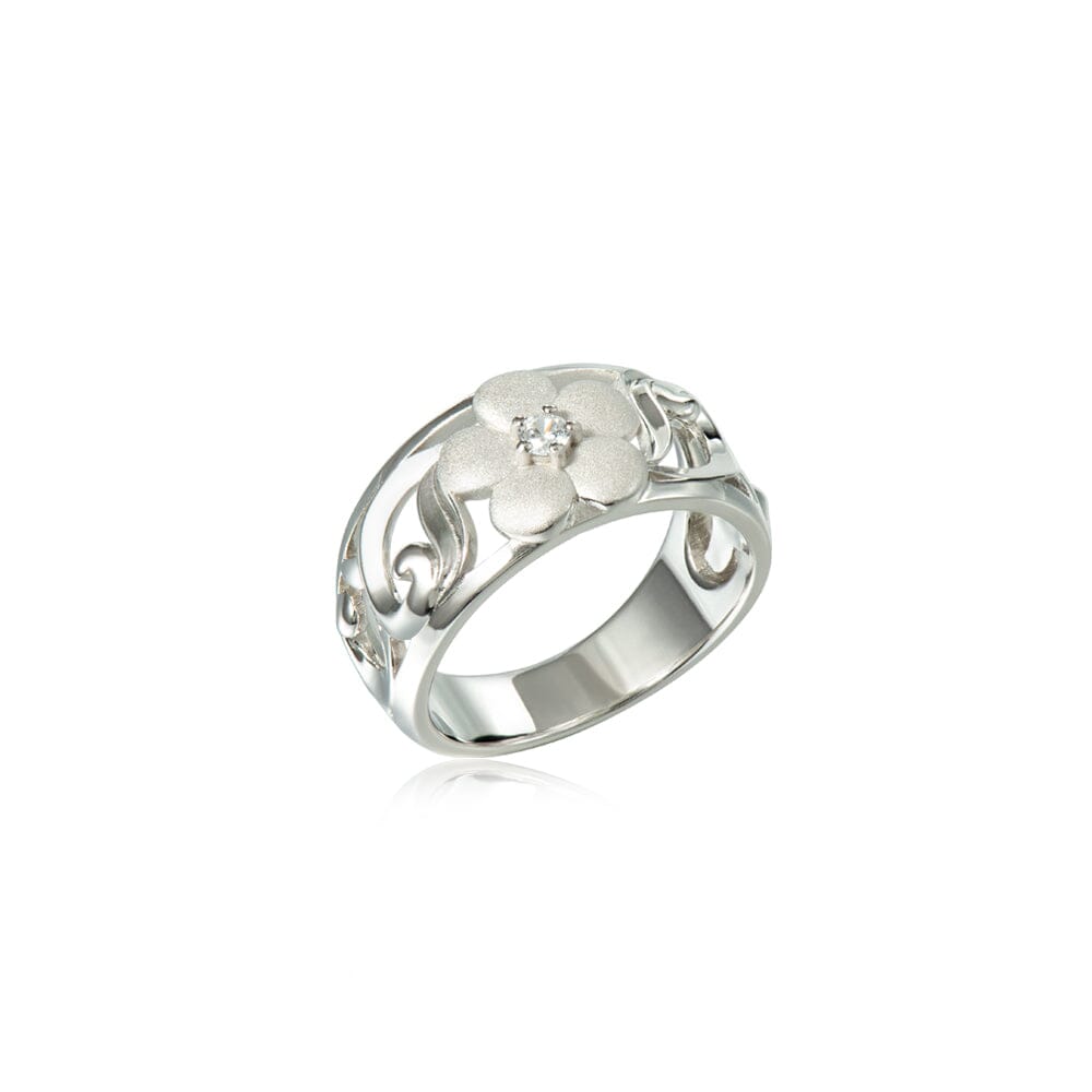 Aloha Plumeria Garden Ring Ring Island by Koa Nani Style 2 