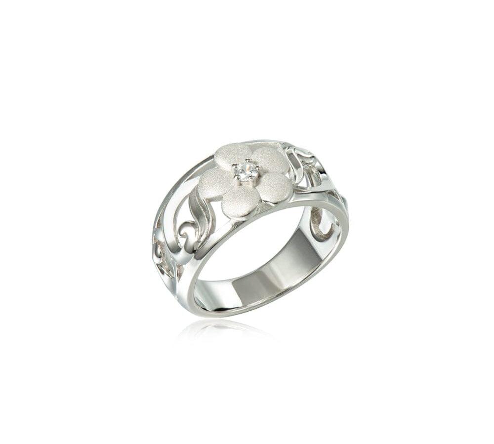 Aloha Plumeria Garden Ring Ring Island by Koa Nani Style 2 