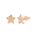Anela Hoku Stud Earrings Earrings Island by Koa Nani Rose Gold Vermeil 