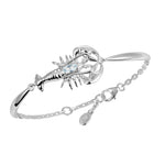 Aquamarine Lobster Bracelet Bracelet Island by Koa Nani 
