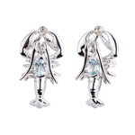 Aquamarine Lobster Earrings Earrings Island by Koa Nani 