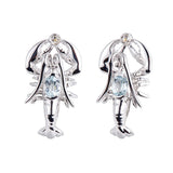 Aquamarine Lobster Earrings Earrings Island by Koa Nani 