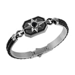 Black Diamond Compass Bracelet w/ Onyx Bracelet Island by Koa Nani 