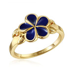 Blue Ginger Grand Plumeria Ring Ring Island by Koa Nani 7 