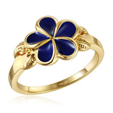 Blue Ginger Grand Plumeria Ring Ring Island by Koa Nani 9 