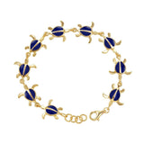 Blue Ginger Honu Bracelet Bracelet Island by Koa Nani 