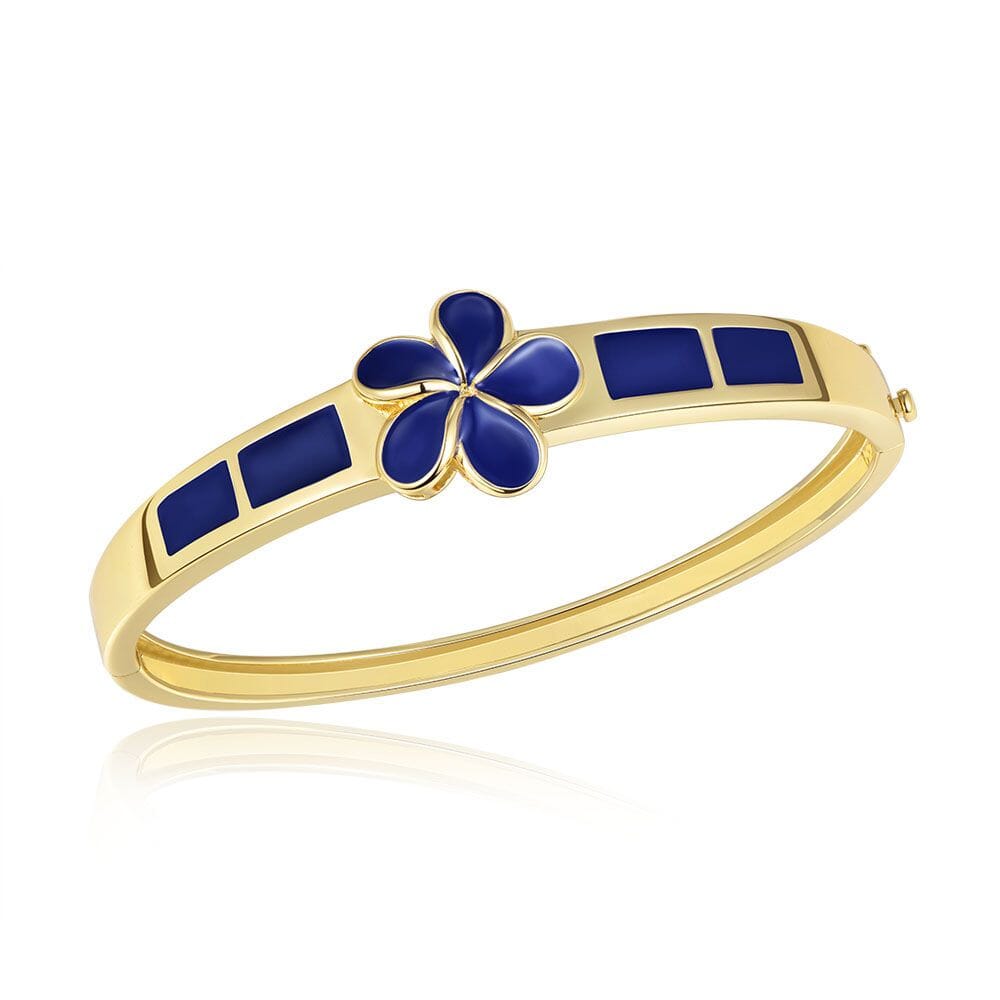 Blue Ginger Pua Melia Bangle Bangle Island by Koa Nani 