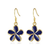 Blue Ginger Pua Melia Hook Earrings Earrings Island by Koa Nani 18mm 