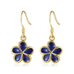 Blue Ginger Pua Melia Hook Earrings Earrings Island by Koa Nani 10mm 