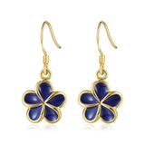 Blue Ginger Pua Melia Hook Earrings Earrings Island by Koa Nani 10mm 