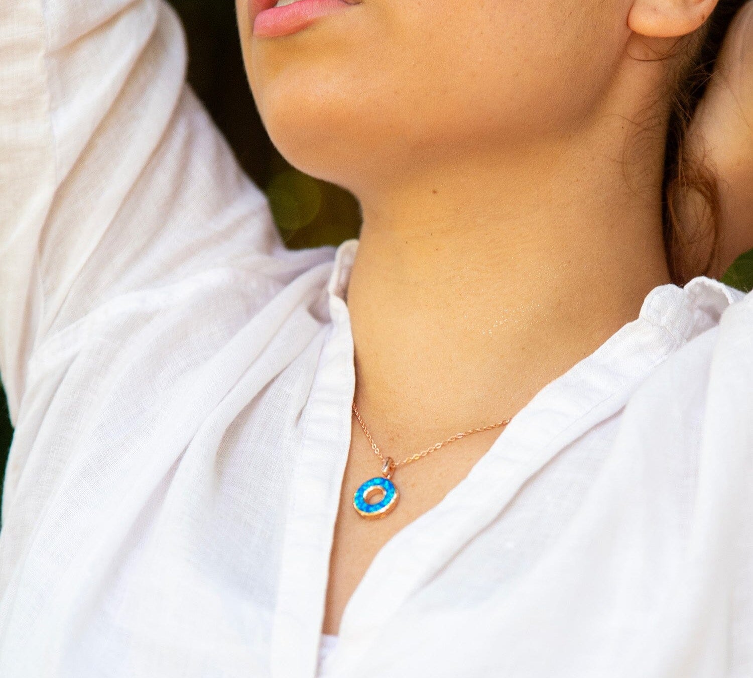 Calista Opal Ring Pendant Pendant Island by Koa Nani 