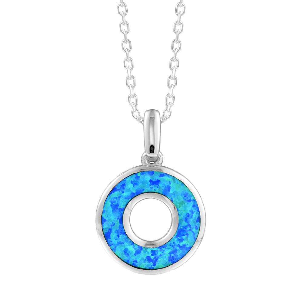Calista Opal Ring Pendant Pendant Island by Koa Nani Sterling Silver 