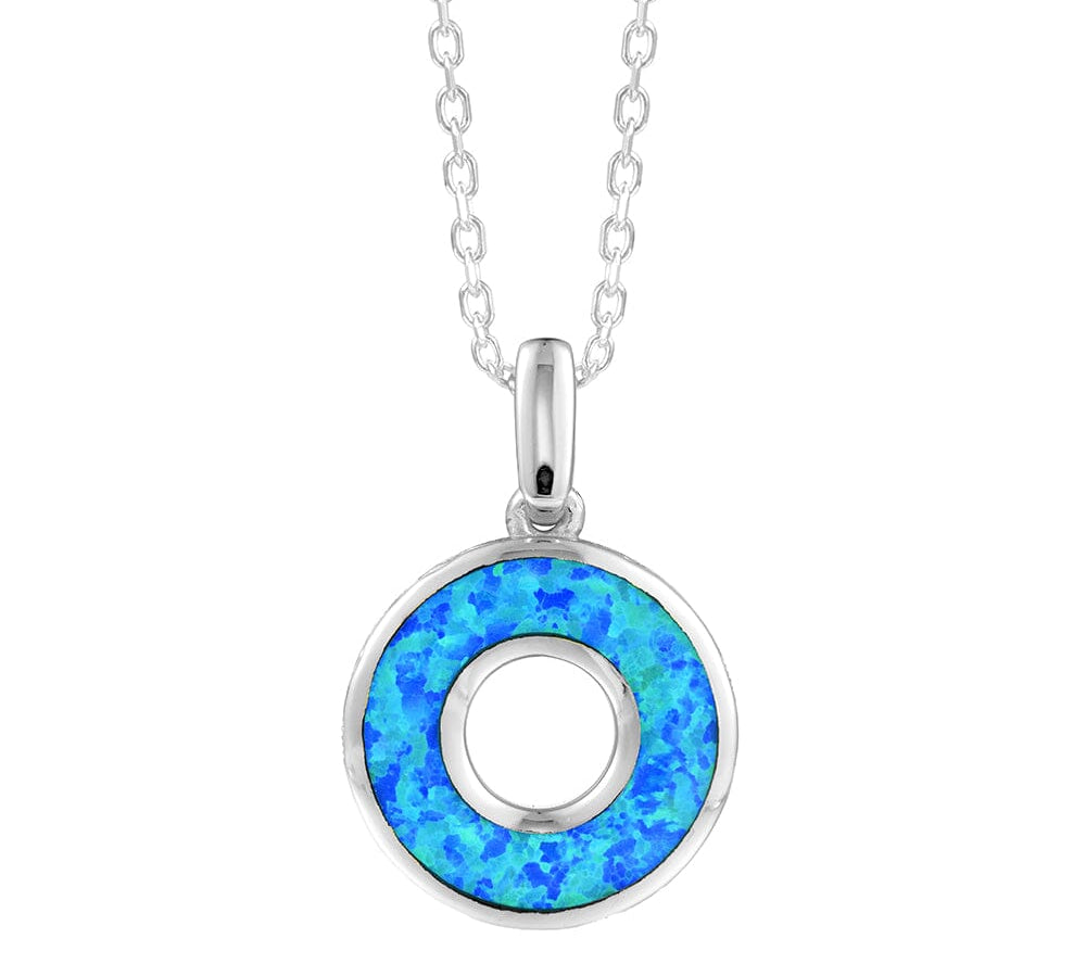 Calista Opal Ring Pendant Pendant Island by Koa Nani Sterling Silver 