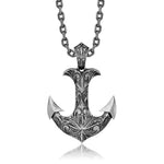 Engraved Anchor Pendant Pendant Island by Koa Nani 