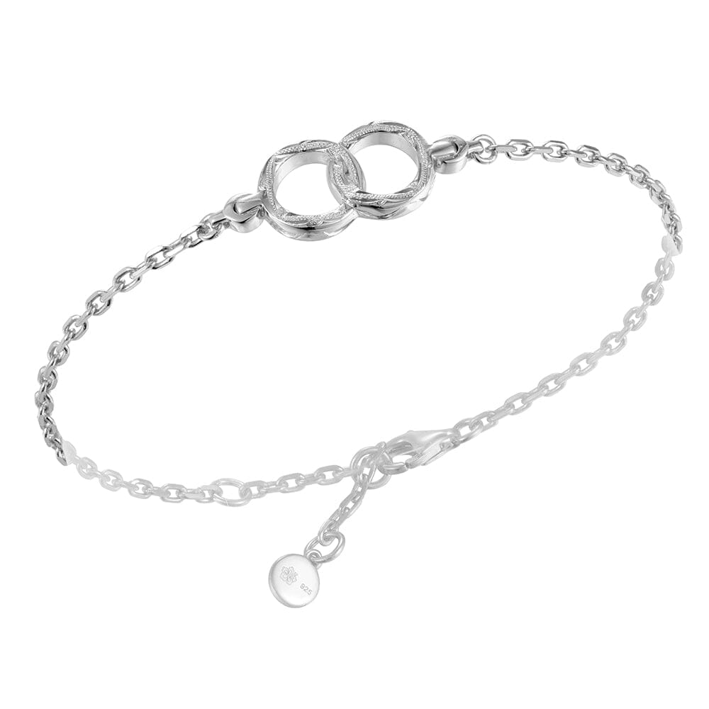 Evania Infinity Rings Bracelet Bracelet Island by Koa Nani Sterling Silver 