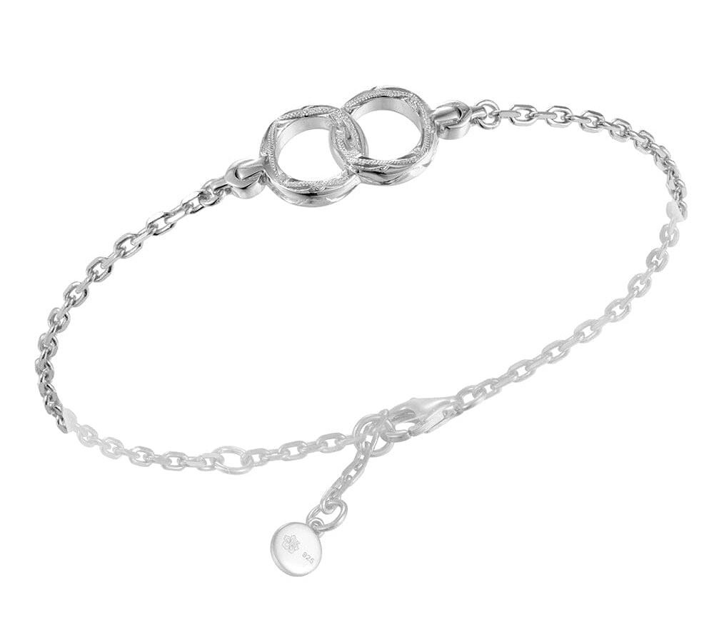 Evania Infinity Rings Bracelet Bracelet Island by Koa Nani Sterling Silver 