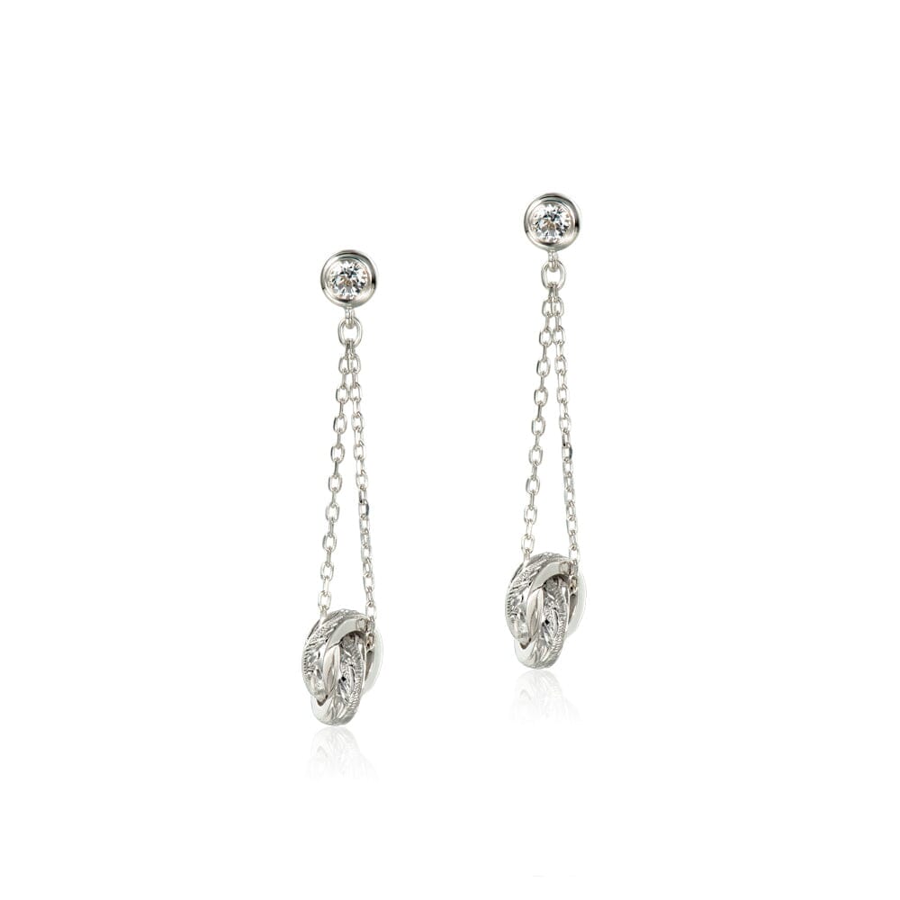 Evania Ring Drop Earrings Earrings Island by Koa Nani 