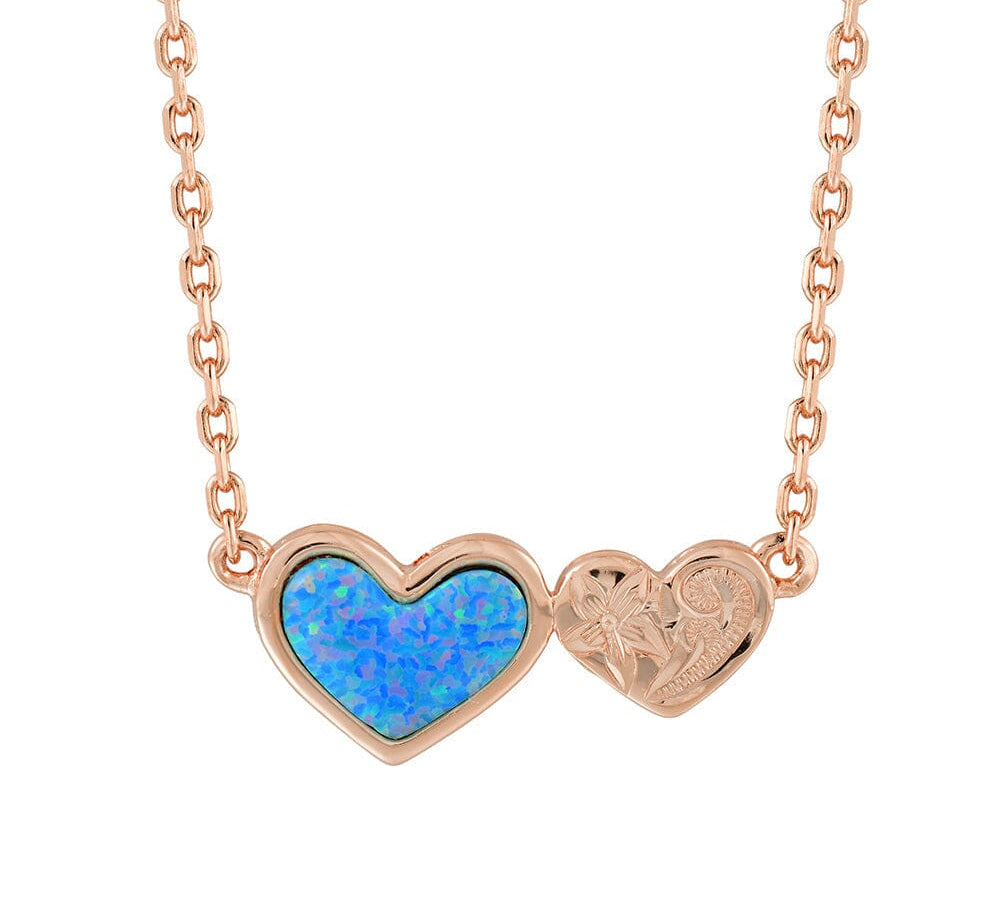 Freya Lovers Opal Necklace Necklace Island by Koa Nani Rose Gold Vermeil 