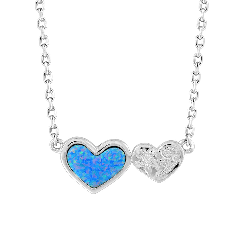 Freya Lovers Opal Necklace Necklace Island by Koa Nani Sterling Silver 