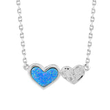 Freya Lovers Opal Necklace Necklace Island by Koa Nani Sterling Silver 