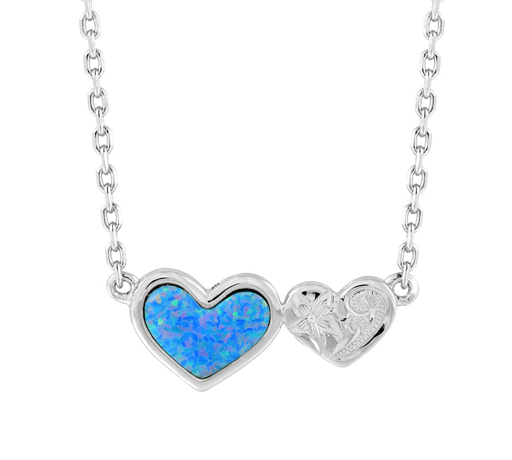 Freya Lovers Opal Necklace Necklace Island by Koa Nani Sterling Silver 