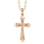 Gianna Cross Pendant Pendant Island by Koa Nani Rose Gold Vermeil 