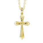 Gianna Cross Pendant Pendant Island by Koa Nani Gold Vermeil 