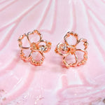 Hibiscus Cutout Earrings Earrings Island by Koa Nani 