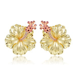 Hibiscus Earrings Earrings Island by Koa Nani 