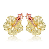 Hibiscus Earrings Earrings Island by Koa Nani 